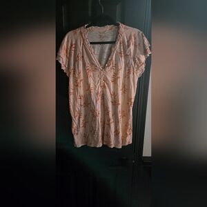 Torrid 3X Floral Button-Down Women Top